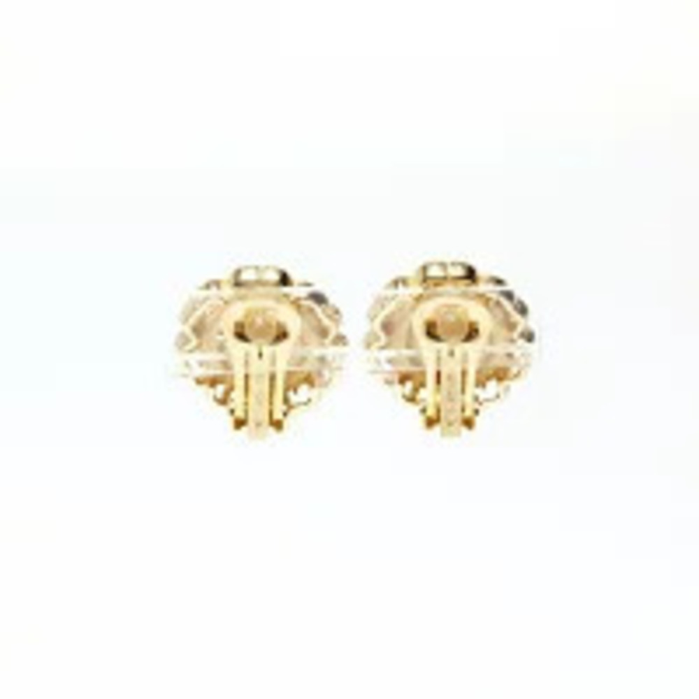 Christian Dior CD earrings gold